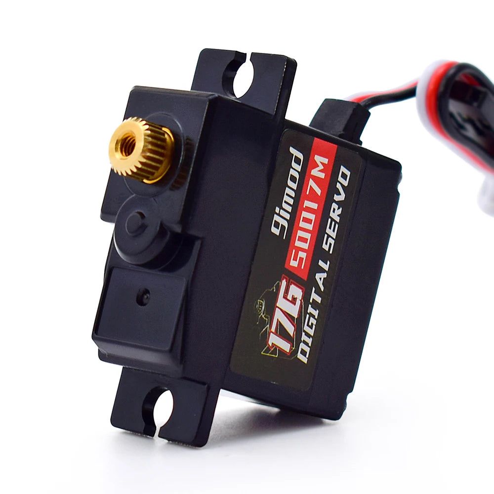 9imod Servo 9g 17g Digital Servo Motor High Speed Steering RC Servo Metal Gear Servo for 1/16 1/18 1/24 RC Car Boat Helicopter