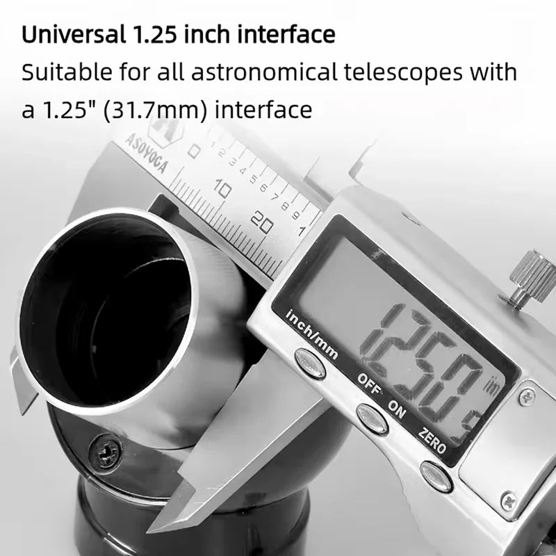 1.25-Inch 45-Degree Telescope Diagonal Prism