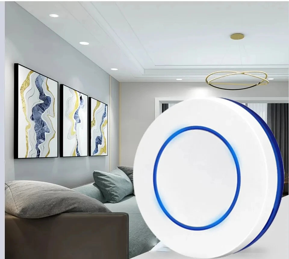 Interrupteur d'éclairage sans fil à télécommande RF 433 MHz