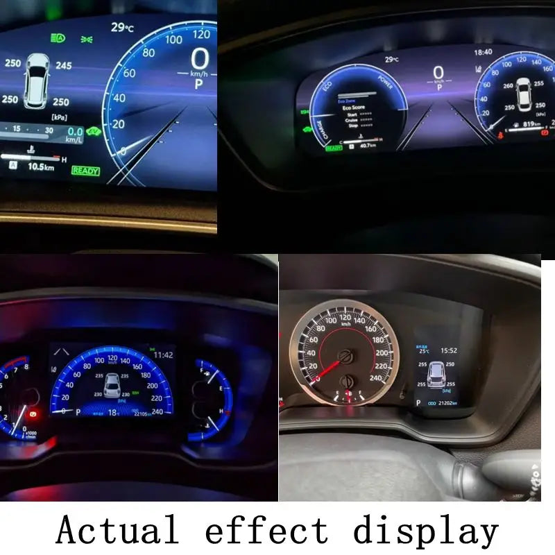 Car TPMS Tire Pressure Monitoring Display System Tire Pressure Monitor Security Alarm For Toyota Corolla Altis 2019 2021 2022
