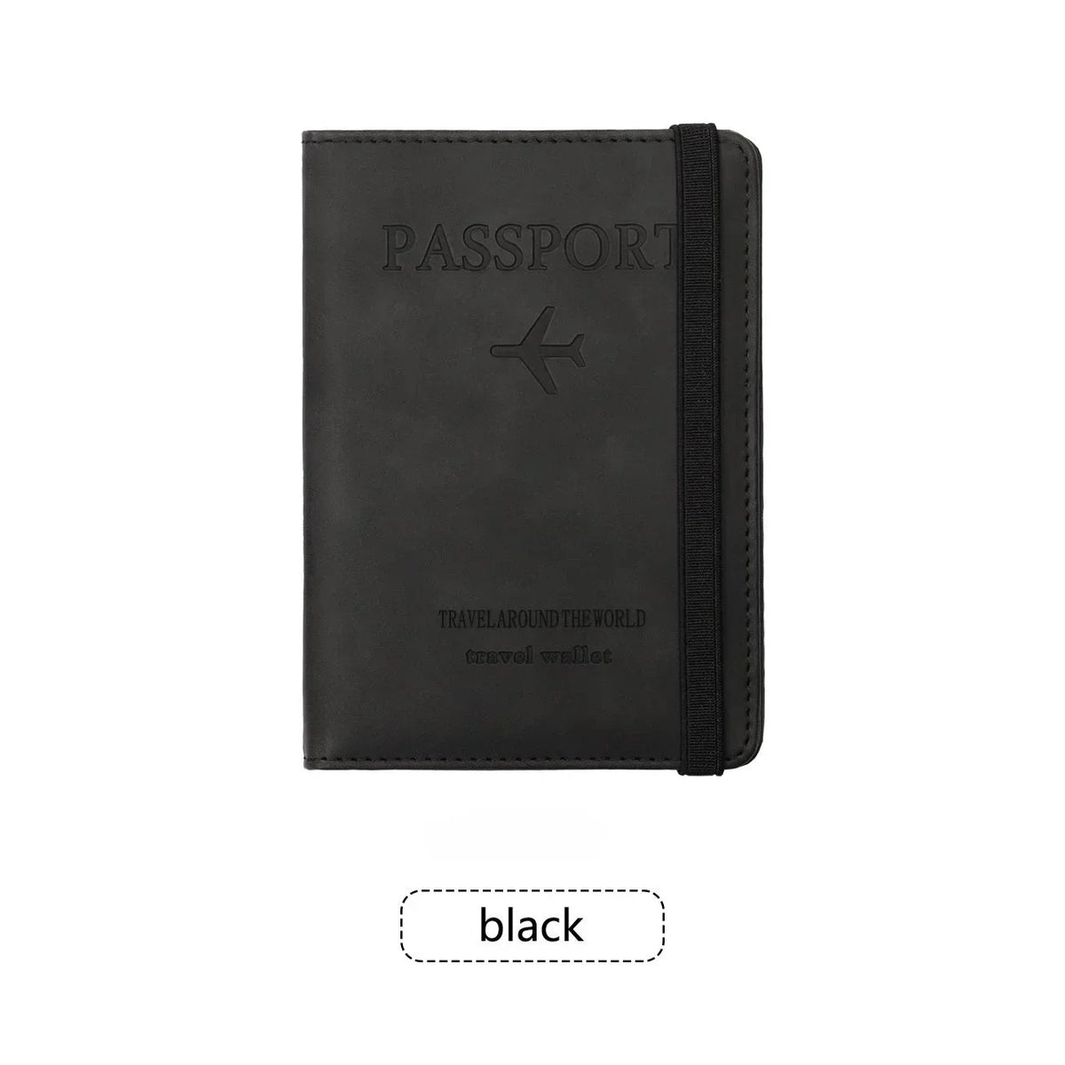 Travel Passport Holder with Card Slots