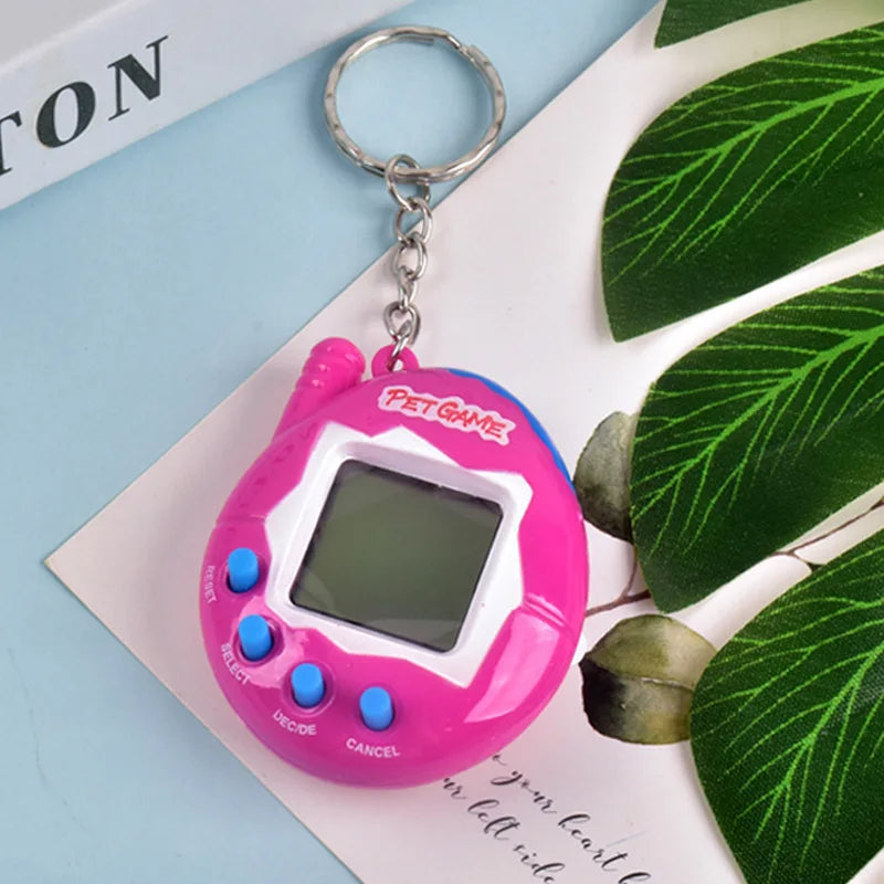 1PC Transparent Electronic Pets Nostalgic 168 Pets In One Virtual Cyber Digital Nostalgic Funny Toys Pixel Funny Play 