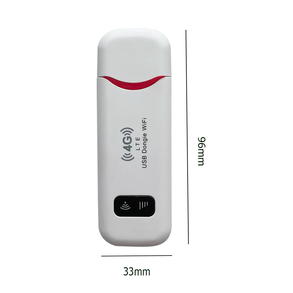 Portable WiFi USB Modem Stick 4G LTE WiFi Router 150Mbps SIM Card Slot WiFi Dongle 4G Card Router for Laptops UMPC MID Devices Spy-shop.com