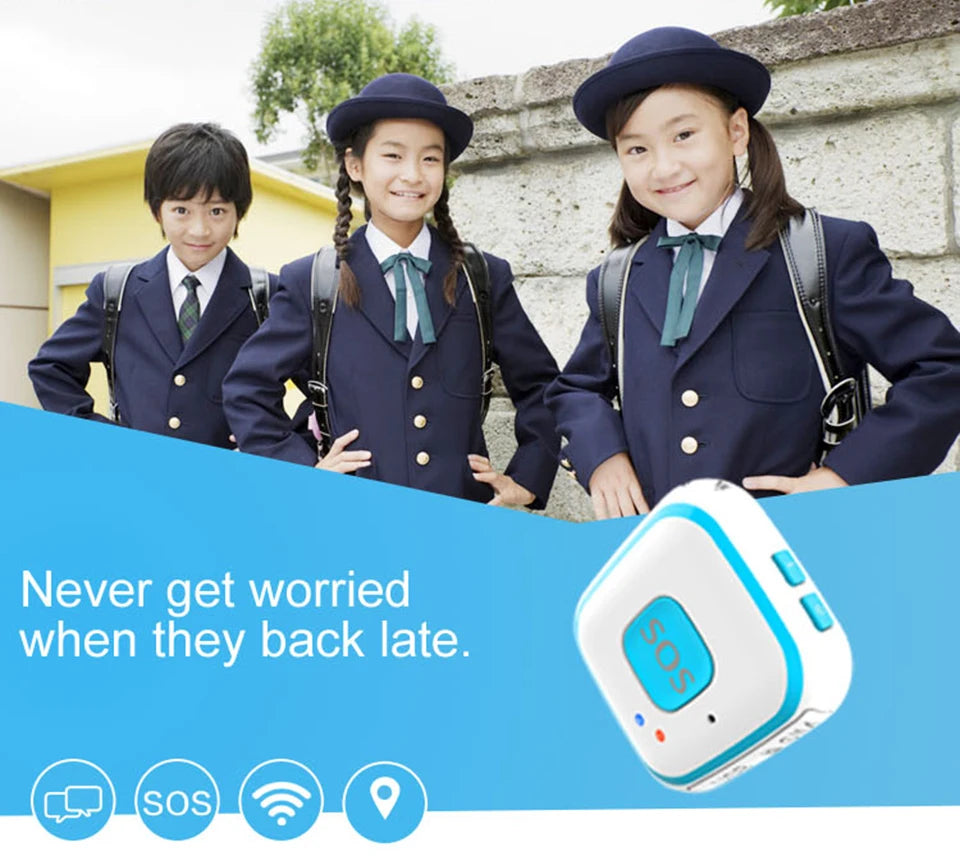 Kids Elder Car GPS Tracker Kinderen GPS V28 Locator Pendant Twee-wegs gesprekken Valalarm Gratis APP WIFI GPS LBS-tracking SOS bellen