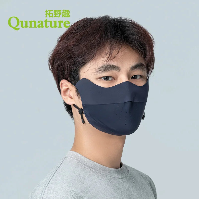 Ice Silk UV Protection Face Mask for Summer Outdoor Sport