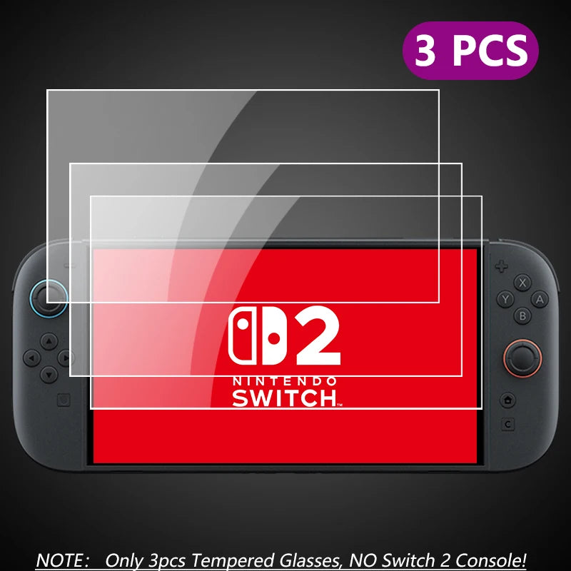 Tempered Glass Screen Protector for Nintendo Switch 2