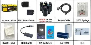 Sada tiskárny A3 DTF TX800 XP600 L1800 pro přenos vysoce kvalitní fólie