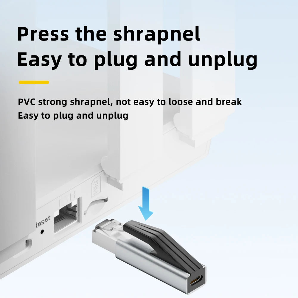 USB-C–gigabites Ethernet-adapter