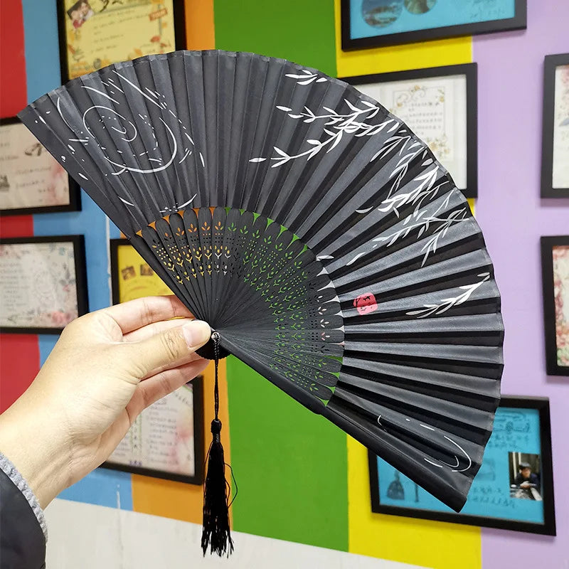 Folding Bamboo Hand Fan in Chinese Style