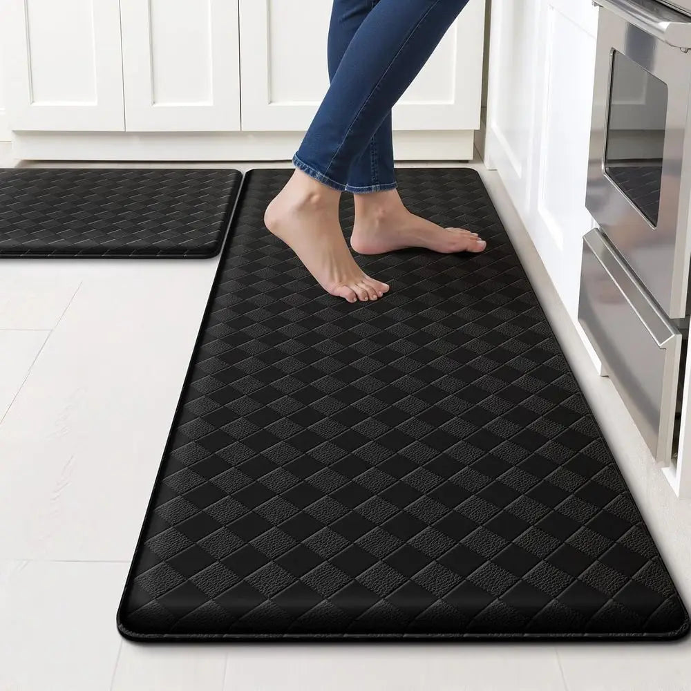 Anti-Fatigue Kitchen Mat, Cushioned Non-Slip Waterproof Floor Mat