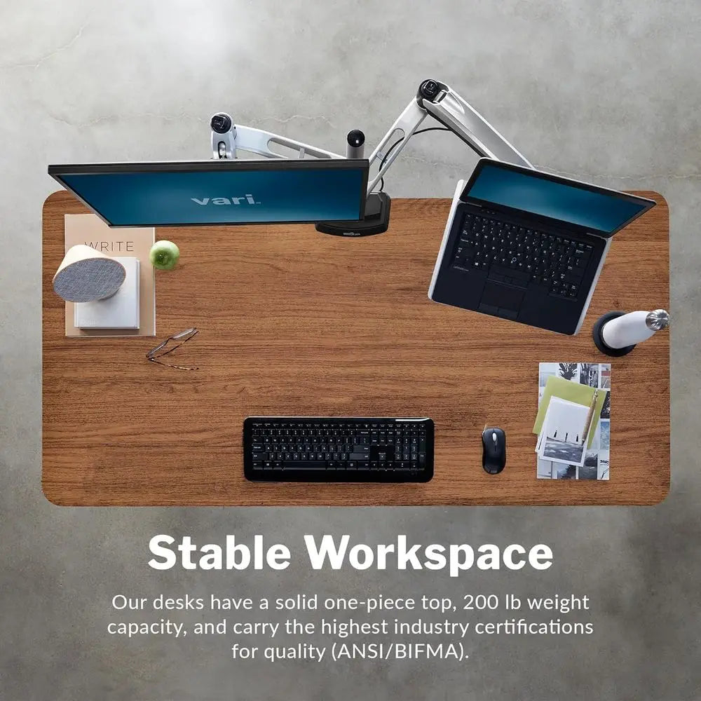 60x30 Electric Standing Desk with Dual Motor & Memory Presets