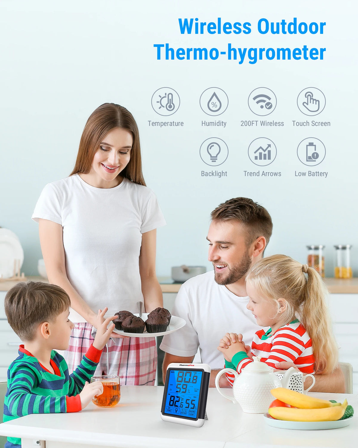 TP65C Temperature and Humidity Monitor
