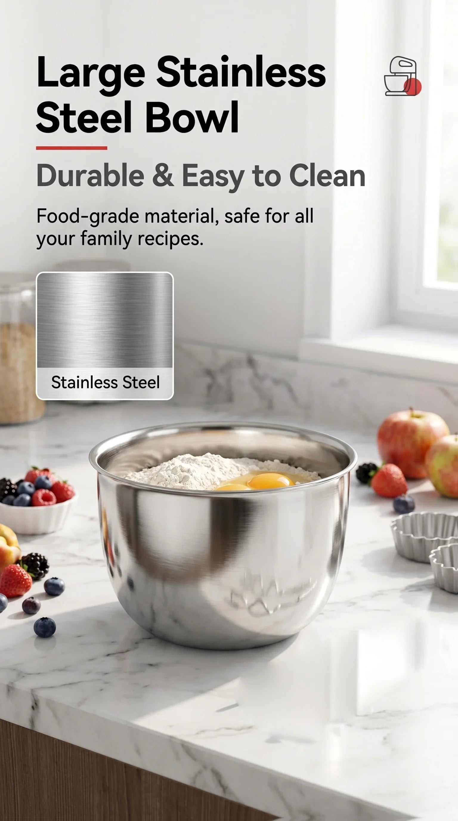 Electric Handheld Egg Beater Mixer