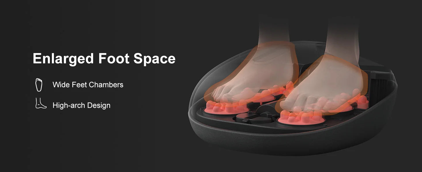 Shiatsu Foot Massager Machine with Heat Roller