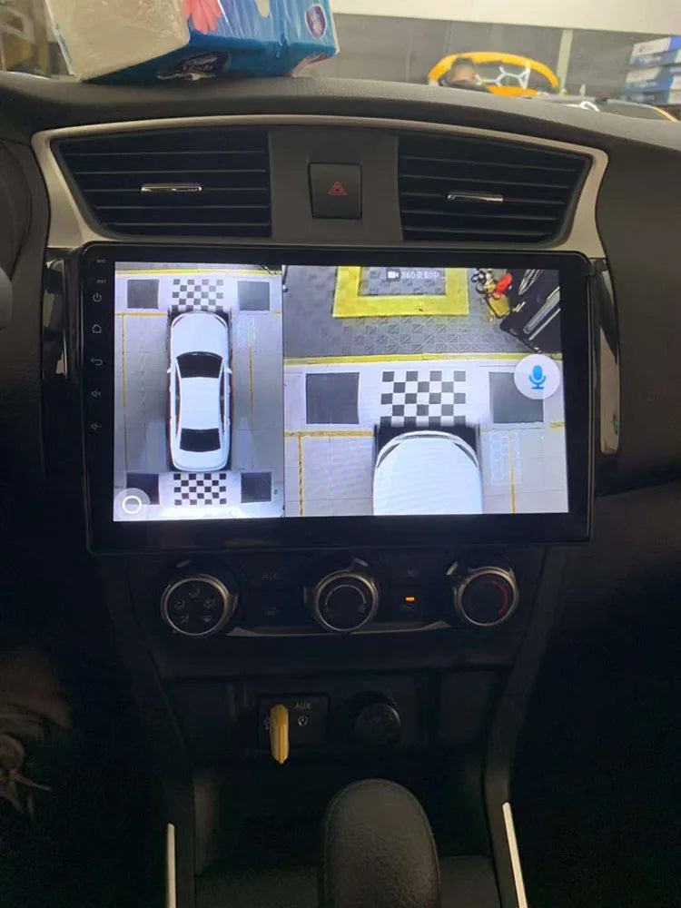 Car 360° Panoramic Camera System for Android Multimedia Screen