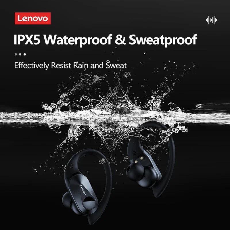 Lenovo LP75 Bluetooth 5.3 Wireless Earbuds with LED Display