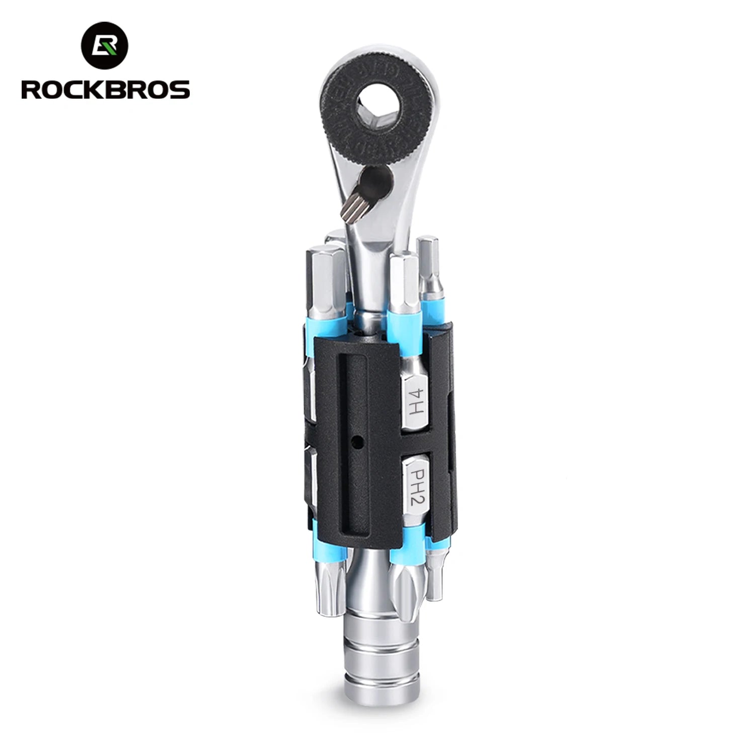Portable Bicycle Ratchet Tool Set Compact Aluminum Tube Bike Kit