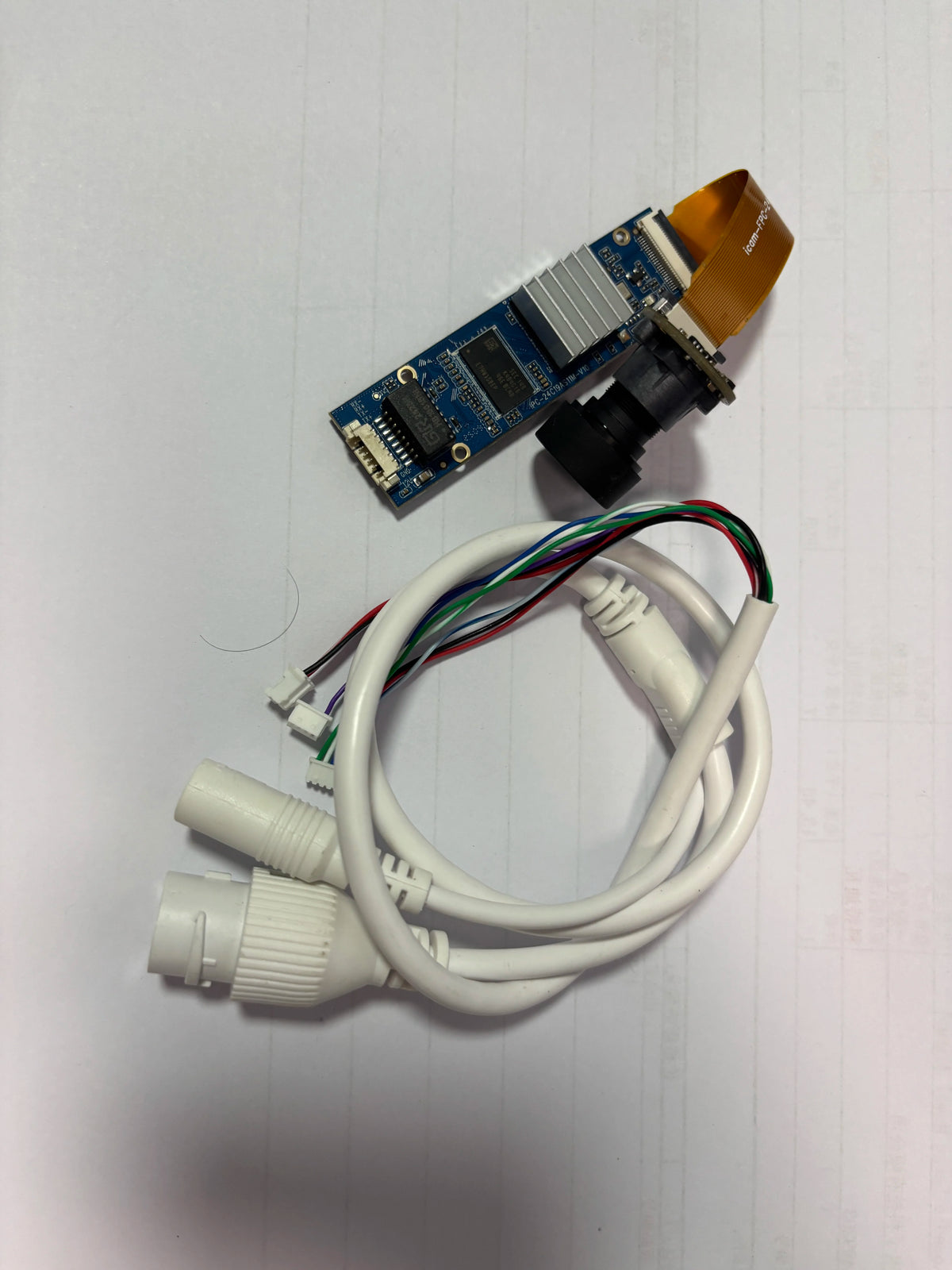 12MP 4K IP Camera Board Module with 3.6mm Lens