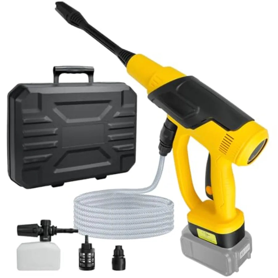 Cordless Pressure Washer 380W, 653PSI with Rotating Nozzle