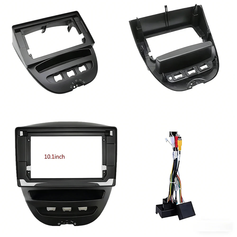 Android CarPlay-radio 10,1" för Peugeot 107 Aygo C1 2005–2014
