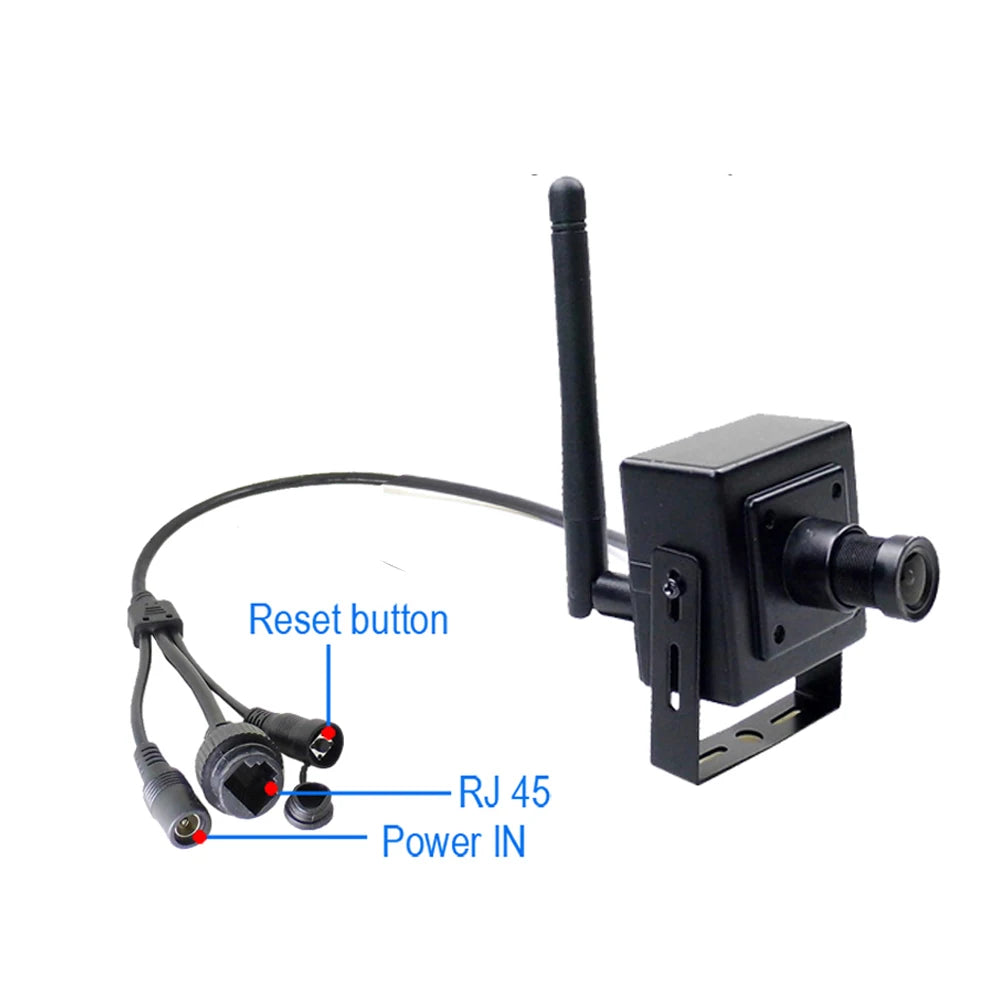 1080P mini WiFi bezpečnostná kamera s audio a upozorneniami na pohyb