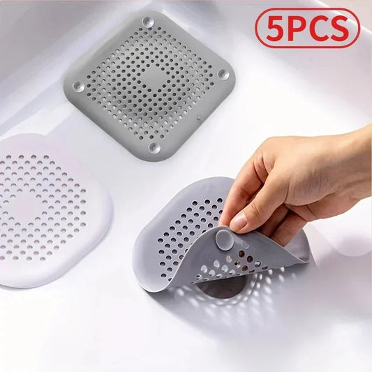 Hair Filter Shower Drain Plug Kitchen Sink Strainer Bathtub Shower Floor Drain Stopper Home Accessories 