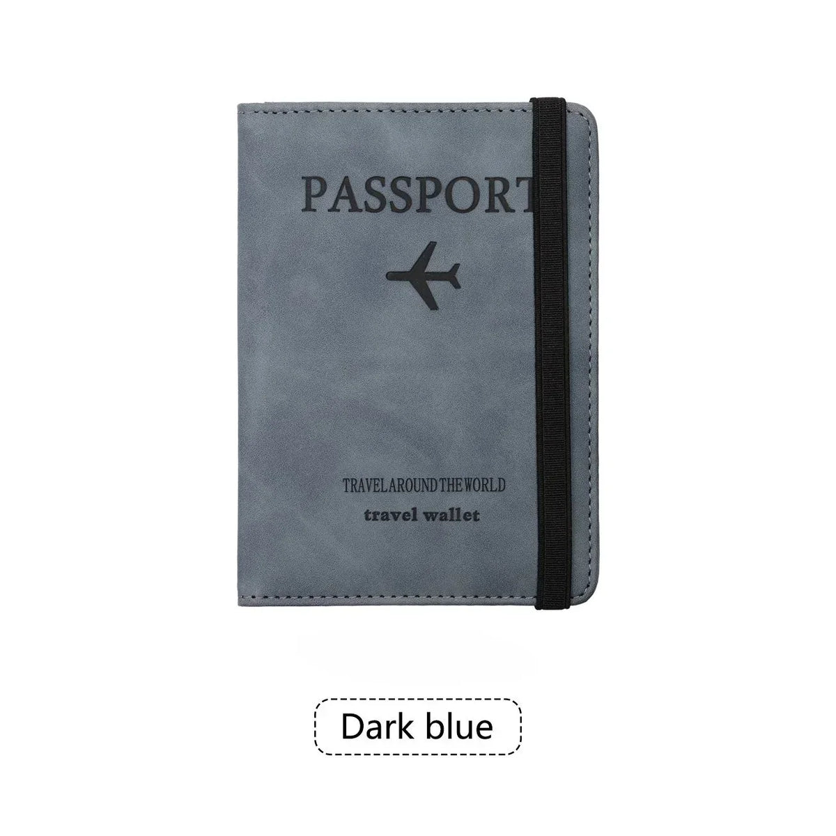 Travel Passport Holder with Card Slots