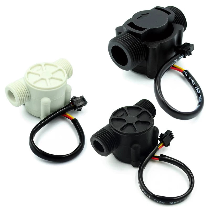  Hall-effekt Vandstrømsensor, YF-S201 eller FS300A