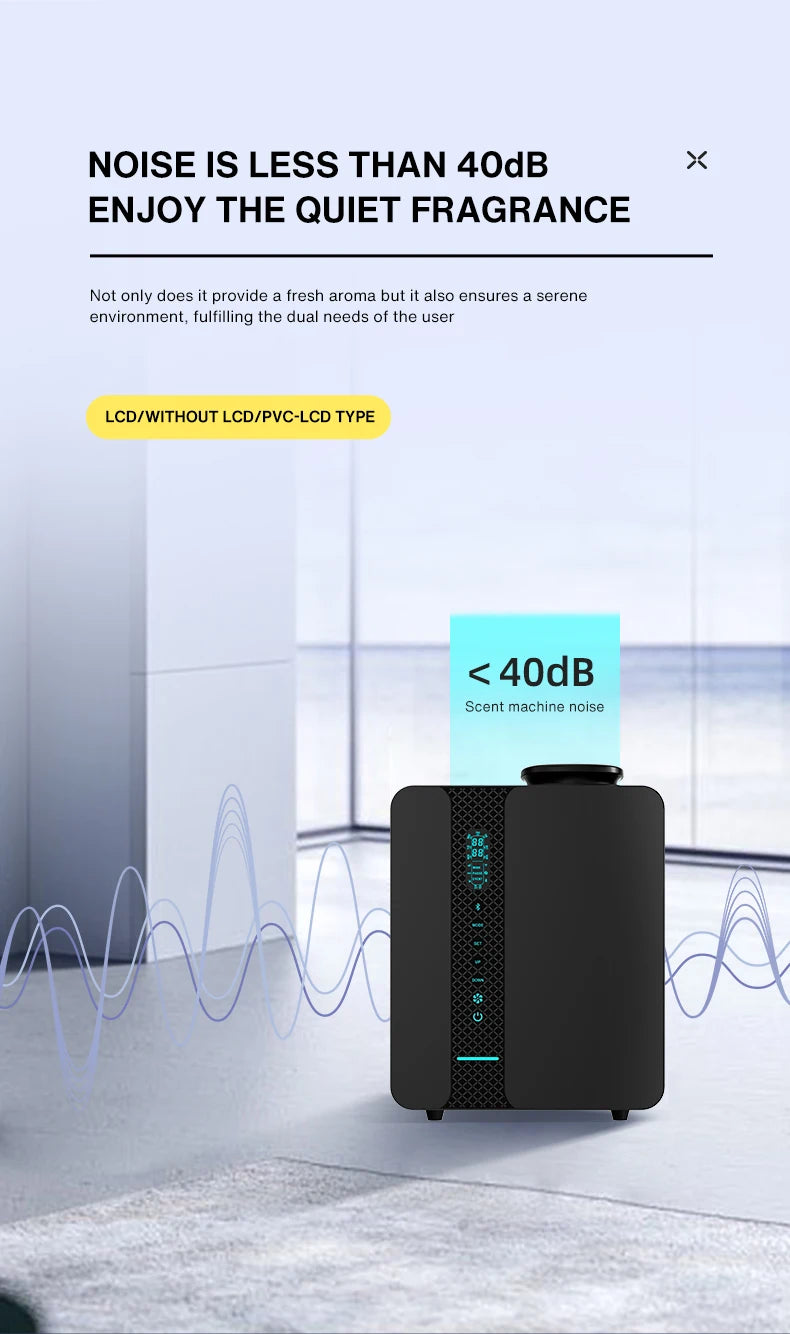 Smart Aroma Diffuser 200ml for Homes and Large Spaces