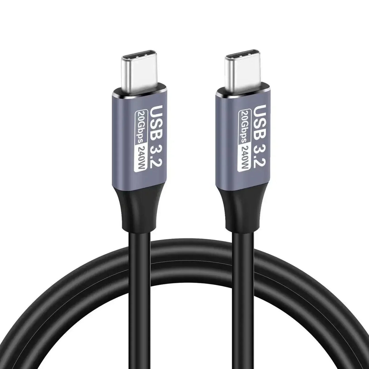 USB-C- til USB-C-kabel, klassificeret til 20 Gbps og 240 W