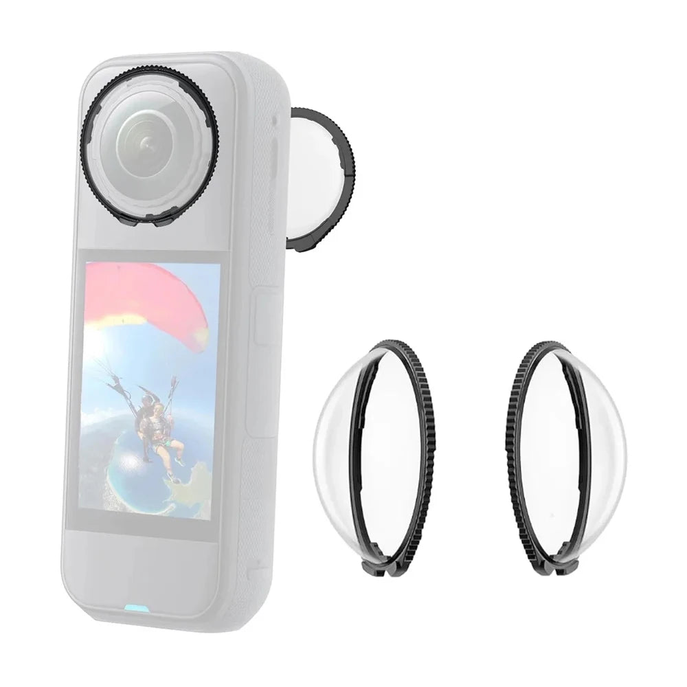 Protections d’objectif pour Insta360 X6 X5 X4 X3 One X2, accessoires, cache de protection d’objectif anti-rayures pour Insta 360, capuchon d’objectif de protection