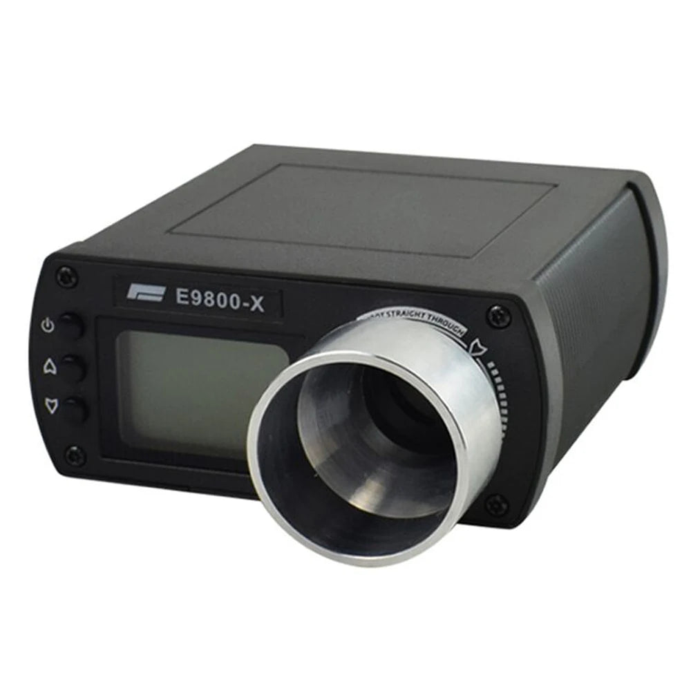 E9800-X Skydningskronograf med LCD-display og hastighedsmåling