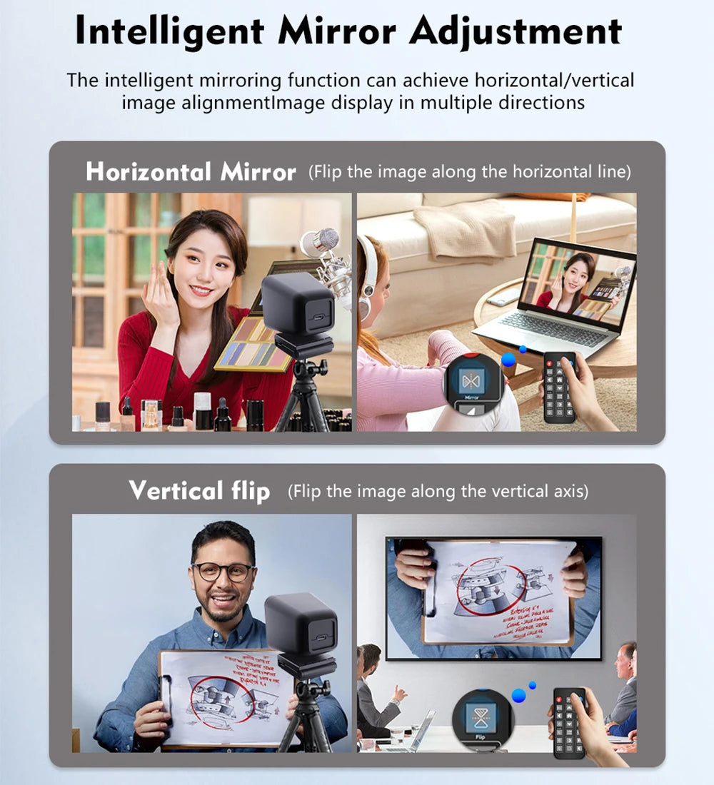 TOALLIN Webcam Streaming 4K 12MP con Doppio Microfono