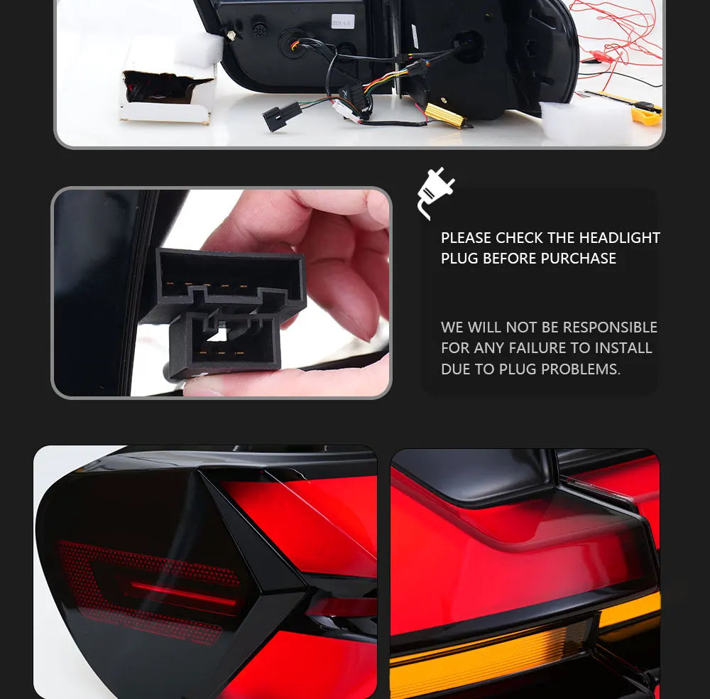 LED Tail Light Upgrade for BMW X5 E70 2007–2013 Dynamic Signal