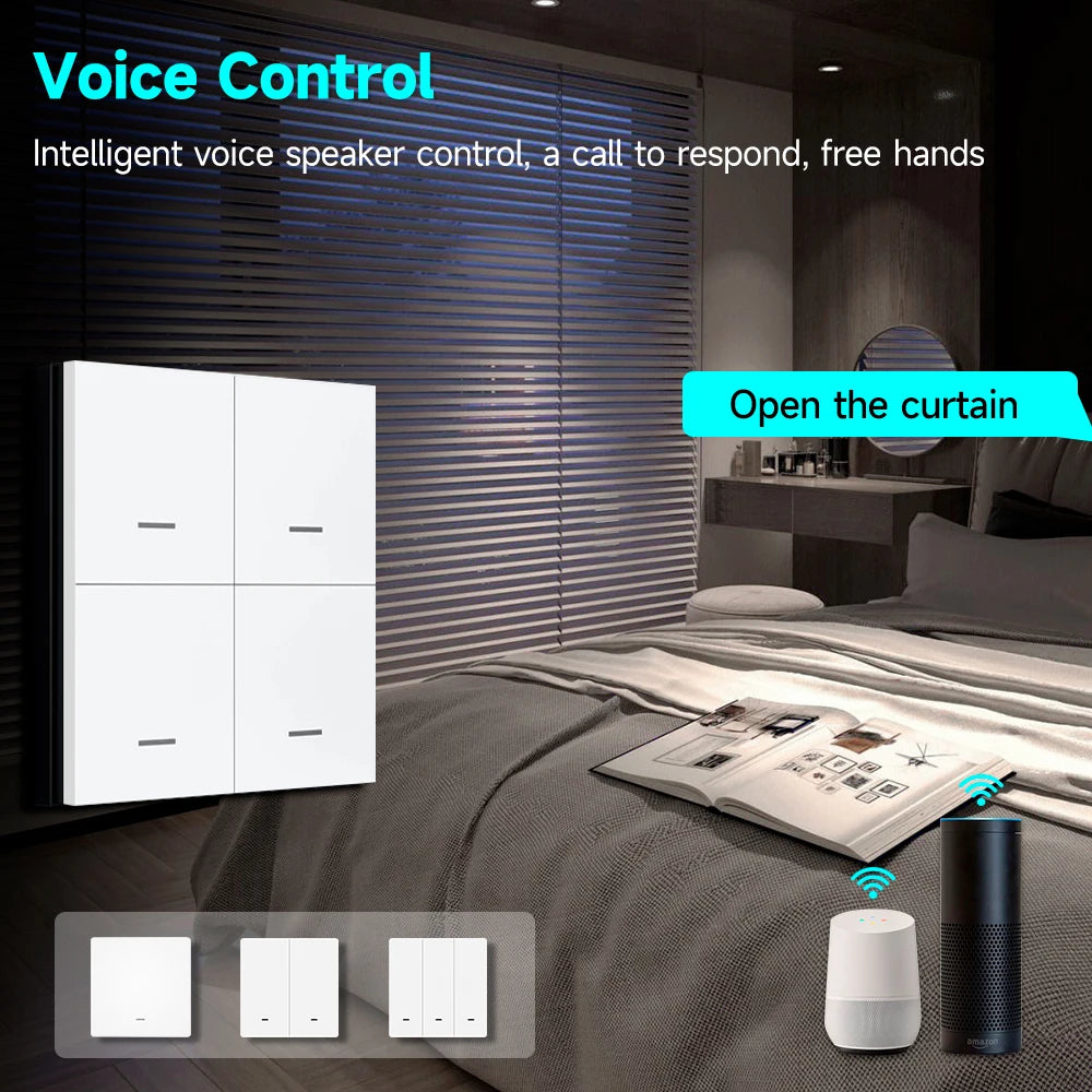 Tuya Zigbee Scene Switch - One to Four Gangs