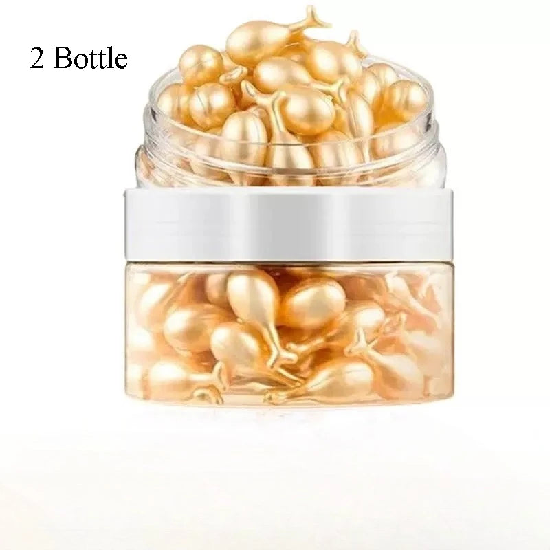 50Pcs Collagen Face Care Capsules Serum Spot Acne Wrinkle Remover Firming Whitening Hyaluronic Acid Essence Skin Care New style 