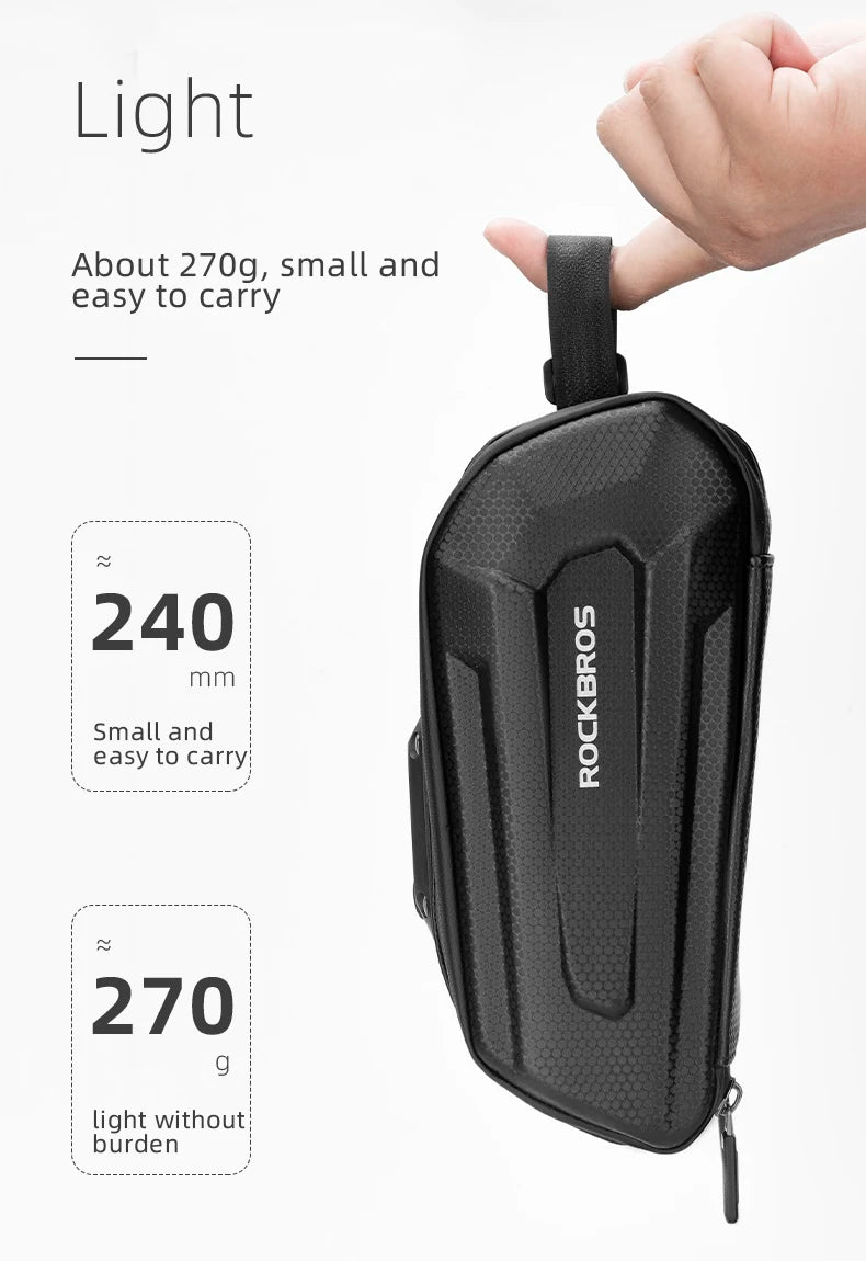 1.7L Waterproof Bicycle Rear Seat Bag