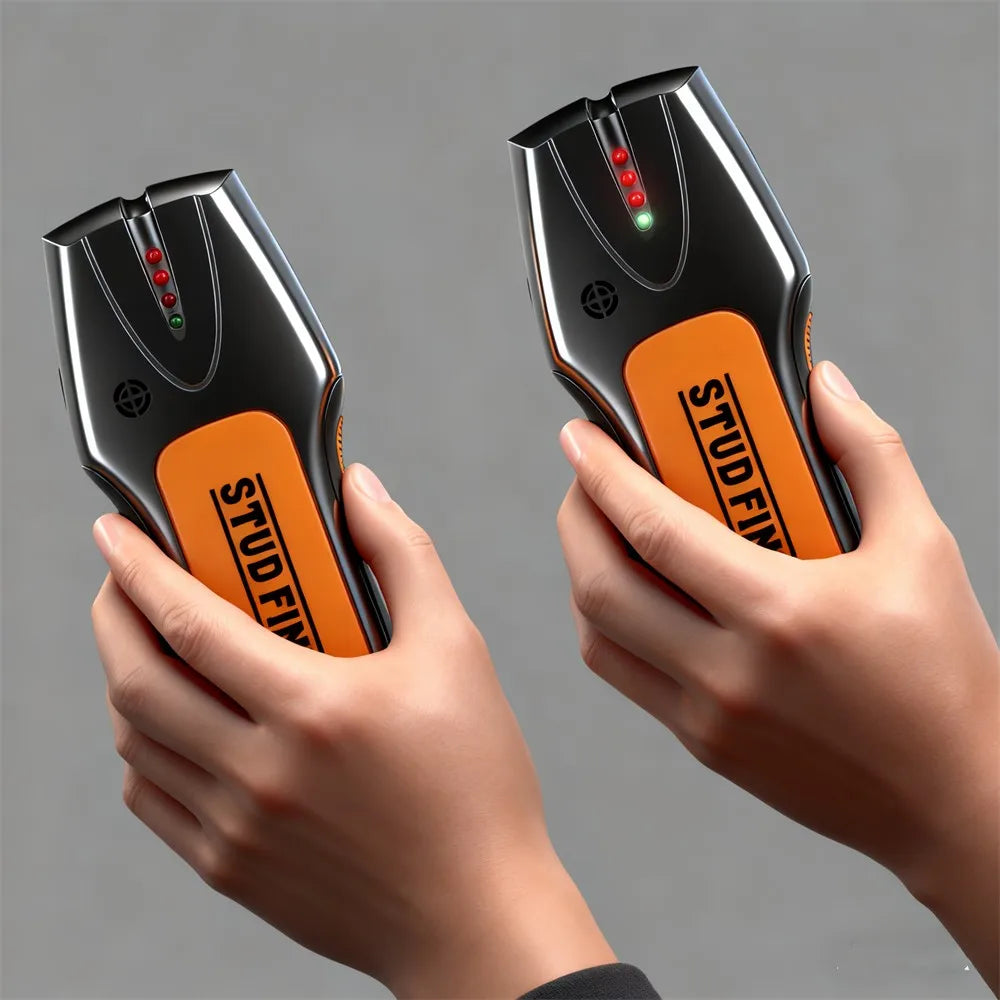 Handheld Wood and Metal Stud Finder