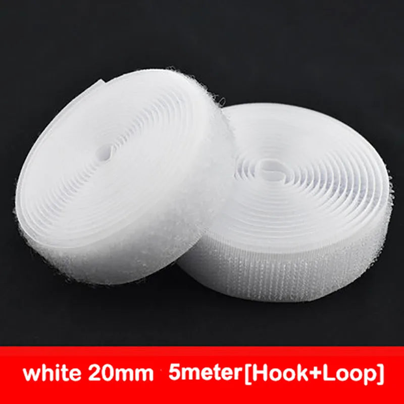 5 m Sew-On Hook-and-Loop Tape – Width Options