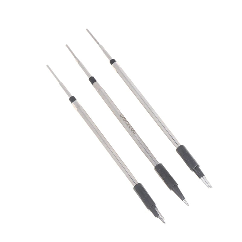 3Pcs Soldering Iron Tip USB Soldering Iron Tip 5V Battery Soldering Iron Tip Soldering Rework Accessories