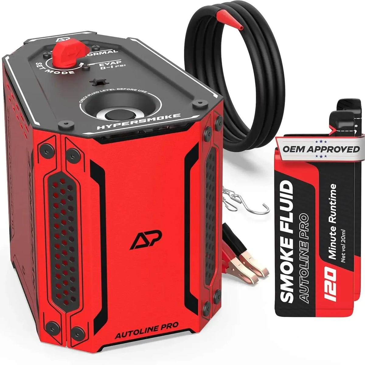 S11 AutoLine Pro HyperSmoke™ automobilska dimna mašina EVAP vakuumski tester curenja – prilagodljiv tlak –