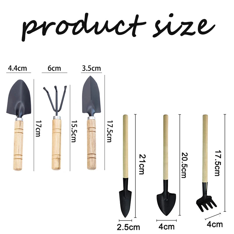 Mini Gardening Tool Set Options