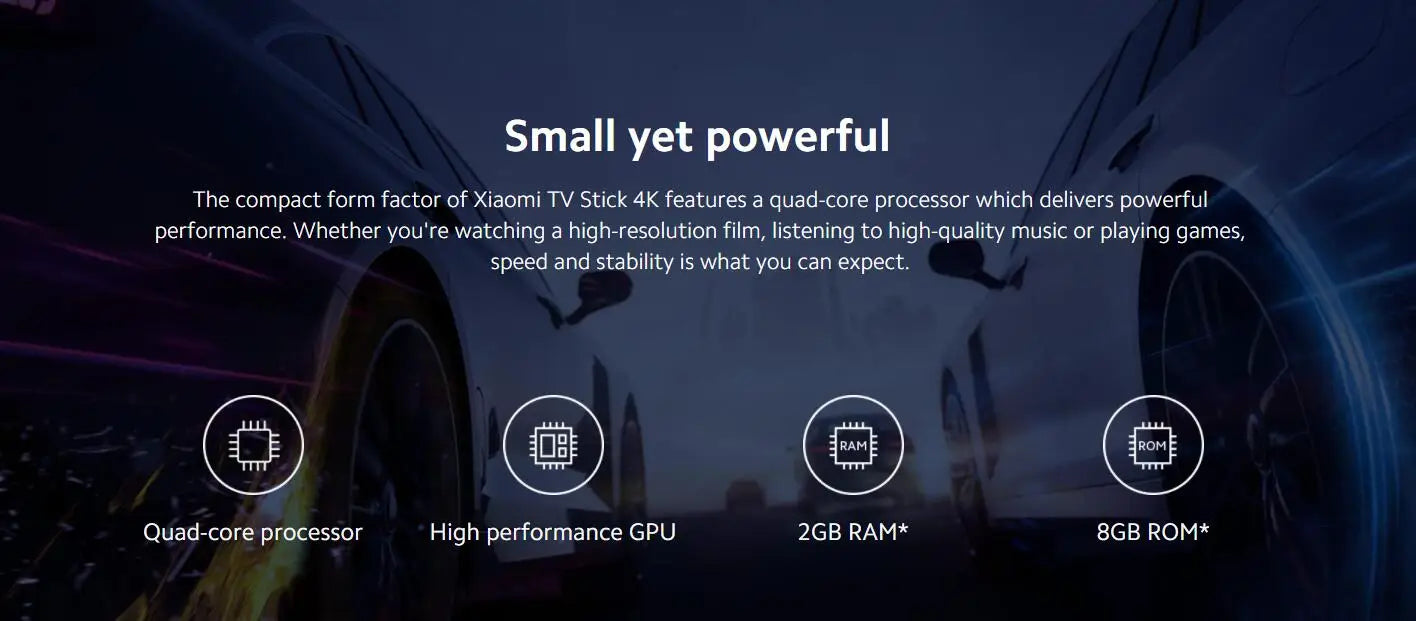 Xiaomi älykäs TV-tikku 4K Android-suoratoistotikku