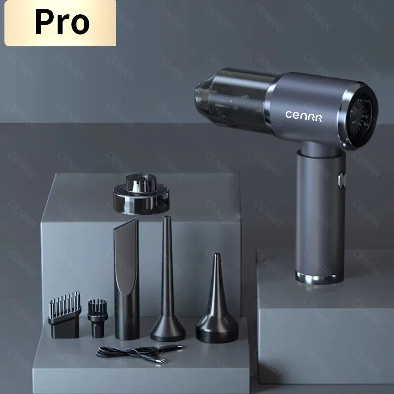 CENRR 210000PA Mini Car Vacuum Cleaner Wireless Powerful Vacuum Car Cleaner Handheld Portable Vacuum Cleaner Cleaning Machine 