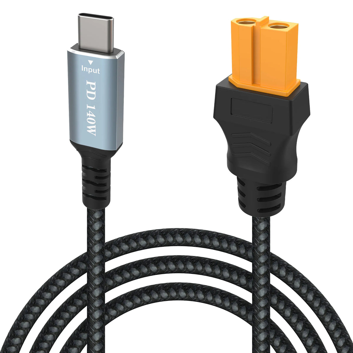 USB-C to XT60 Female Charging Cable, Length Options