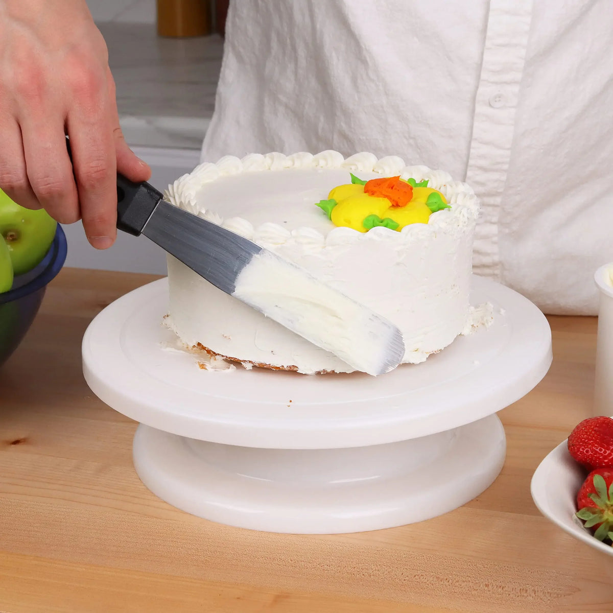 Rotating Cake Decorating Turntable, Set Options