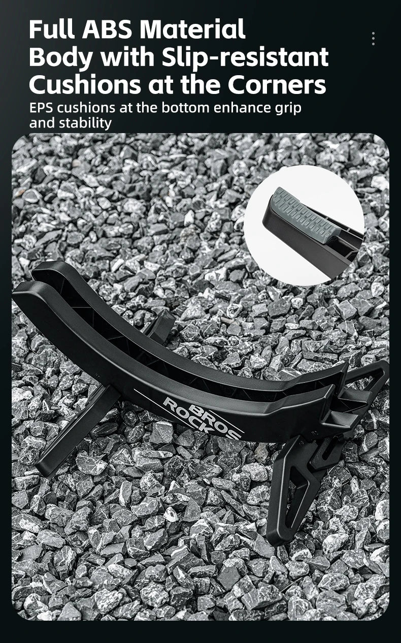 Adjustable Bike Stand for Road & Mountain Bikes – Home Parking Rack