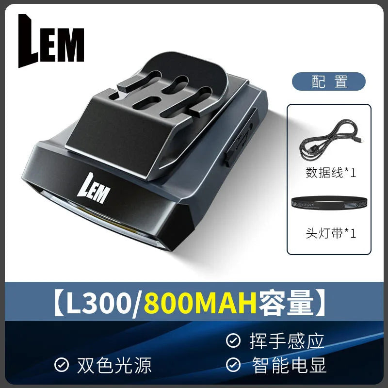 L300 LED Headlamp, 48 h Runtime, 10 m Beam, Elastic Headband