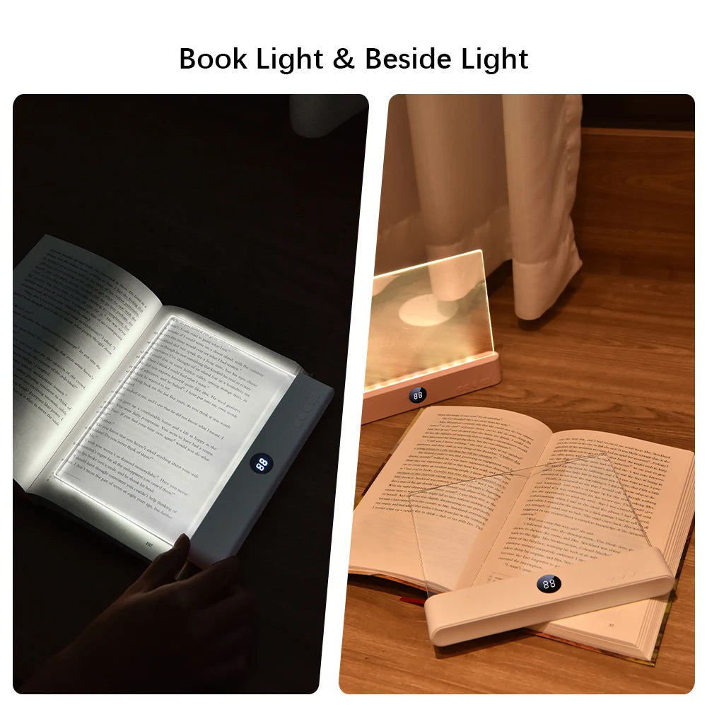 Lampe de lecture rechargeable à LED avec variateur et minuterie