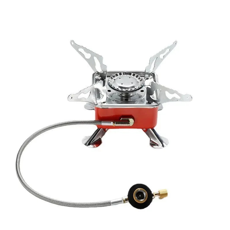 Folding Camping Gas Stove with Adjustable Flame